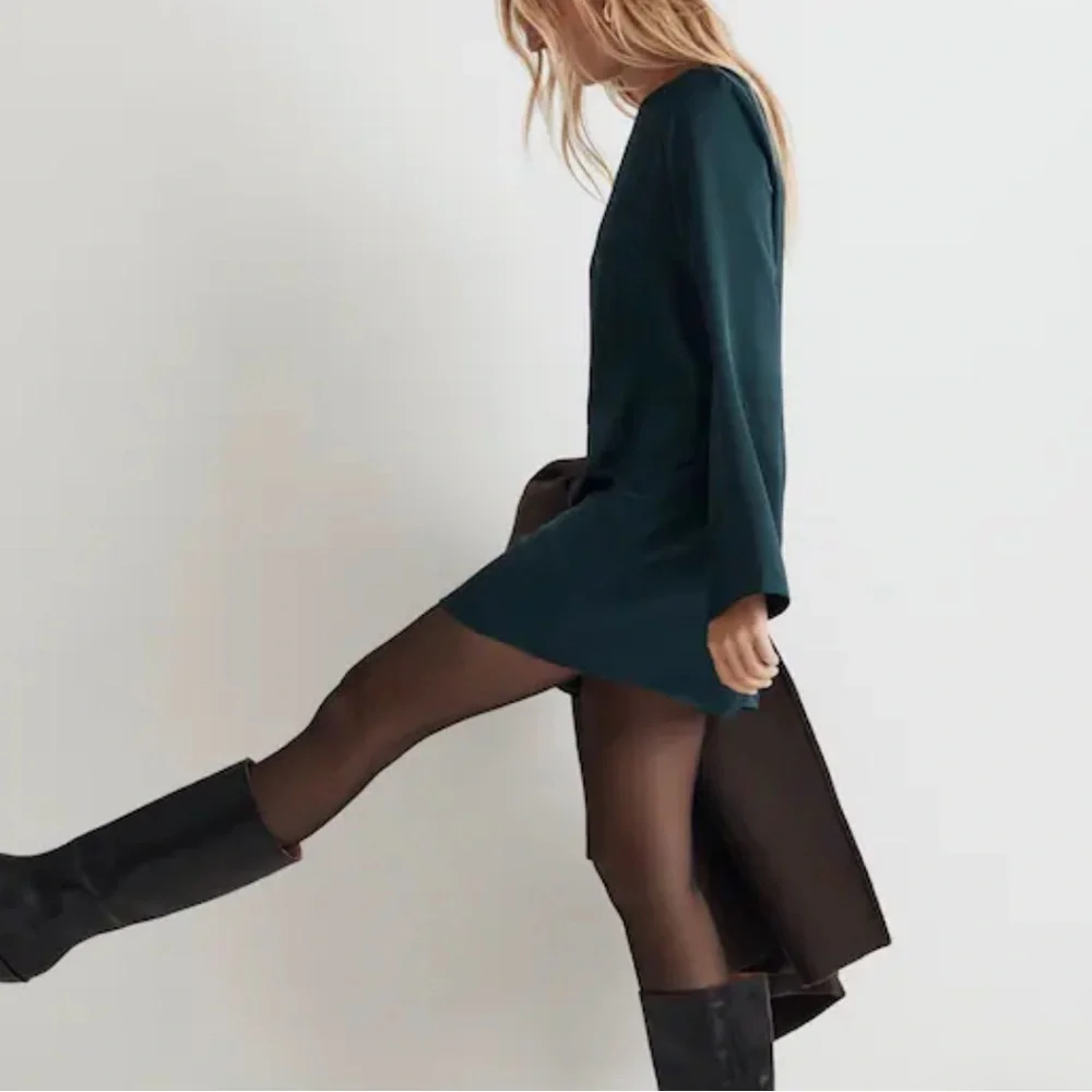 Madewell Shift Mini Dress smoky spruce - Picture 5 of 7